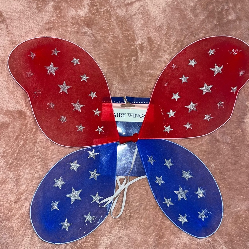 Forth of July fairy wings for kids